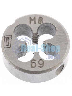Плашка Сибртех М6 х 1,0 мм