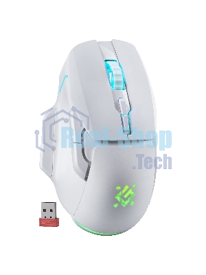 Мышь беспроводная Defender Stix GM-009 белый, 3200 dpi, радиоканал, USB, кнопки - 7