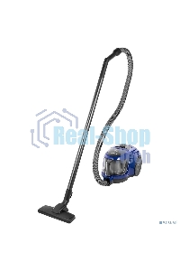 Пылесос Samsung VCC4520S36 синий/черный, 350/1600 Вт, уборка сухая, пылесборник контейнер 1.3 л