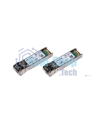 Комплект из двух SFP+ модулей Mikrotik XS+2733LC15D SFP/SFP+/SFP28 modules 1/10/25G 15km 1270nm + 1330nm