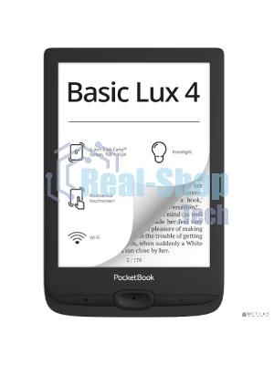 Электронная книга PocketBook 618 Basic Lux Ink черный (PB618-P-WW)