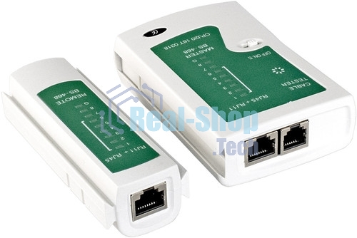 Сетевой тестер EXEGATE EX271121RUS LT-007 Exegate для RJ-45/RJ-11/RJ-12 EX271121RUS