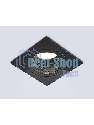 Встраиваемый точечный светильник Ambrella light TN102828 BK/BK черный/черный GU5.3 92*92*50