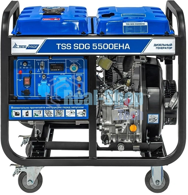 Генератор ТСС SDG 5500EHA 5.5кВт