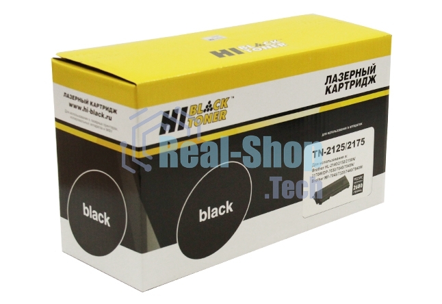 Картридж Brother HL-2140R/2150NR/2170WR/DCP-7030R (Hi-Black) TN-2125/2175, 2,6K
