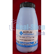 Тонер HP CP2020/2025/CM2320 Cyan, химический (фл.80г.) Katun фас. России
