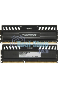 Оперативная память Patriot Viper 3, DDR3, 16GB (2x8 GB), 1866 MHz, CL10, DIMM, радиатор, черный