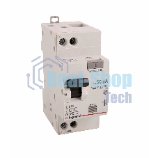 Выключатель автоматический дифференциального тока 1п (1P+N) C 10А 30мА тип AC 6кА RX3 Leg 419397