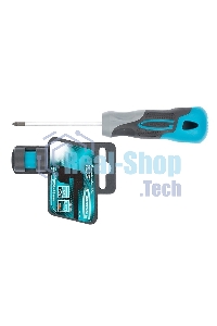 Отвертка Gross 12155 PZ0 x 75 мм S2, трехкомпонентная ручка