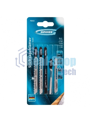 Набор полотен для электролобзика универсальный Gross 5шт.