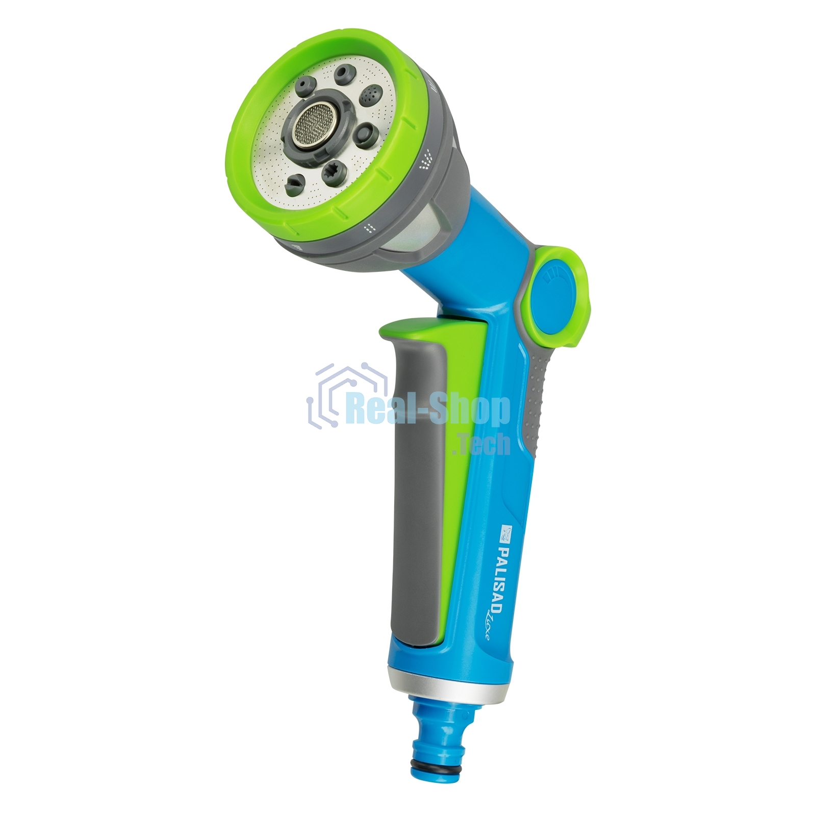 Пистолет-распылитель, 8 режимов, регулируемый, металлический, с курком, LUXE Palisad