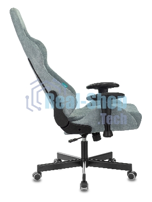Кресло Бюрократ VIKING KNIGHT LT28 FABRIC серо-голубой, ткань, 120 кг, механизм качания