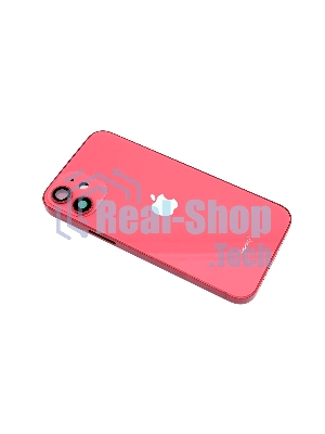 Задняя крышка (корпус) в сборе с рамкой для Apple iPhone 12 Mini красный