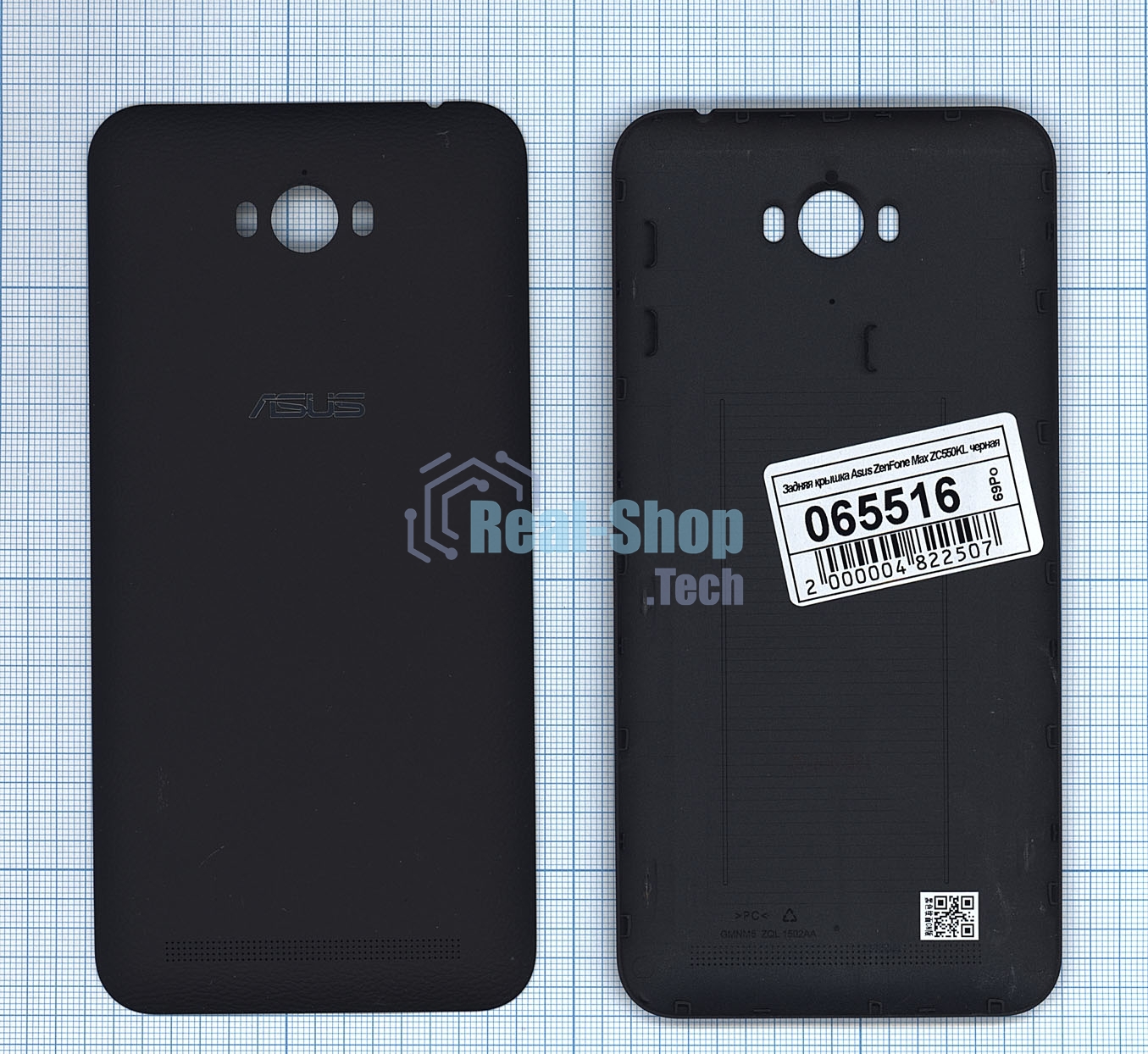 Задняя крышка для Asus ZenFone Max ZC550KL черный
