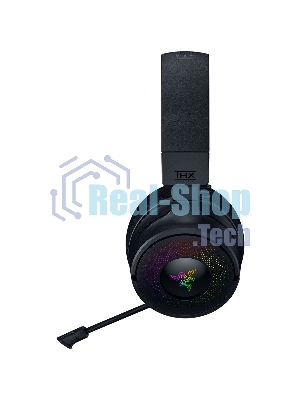 Гарнитура Razer Kraken V4 чёрный, беспроводная, bluetooth, до 70 ч, подсветка