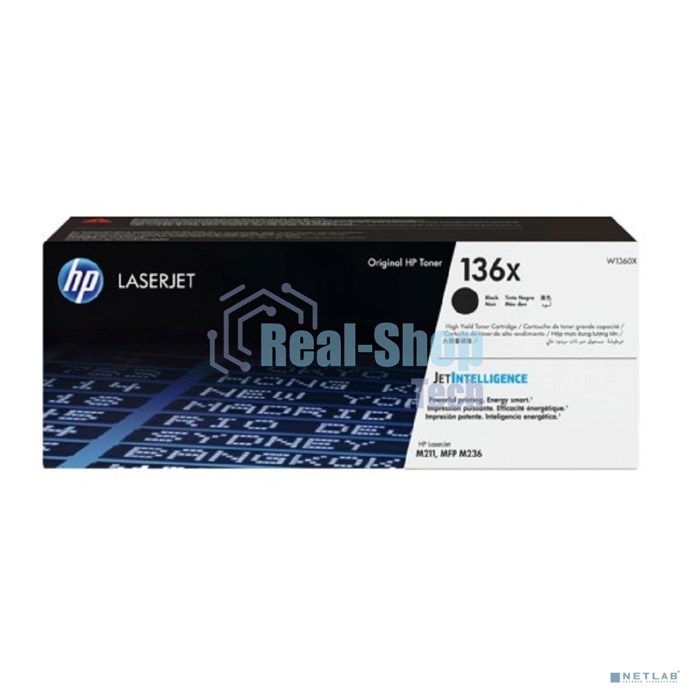 Картридж лазерный HP 136X черный Original LaserJet Toner Cartridge