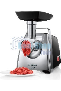 Мясорубка электрическая Bosch MFW67440 2000Вт черный/серебристый