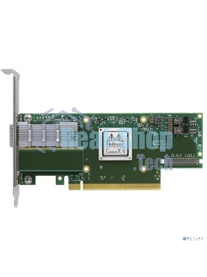 Адаптер Infiniband ConnectX®-6 VPI adapter card, HDR IB (200Gb/s) and 200GbE, single-port QSFP56, PCIe4.0 x16, tall bracket