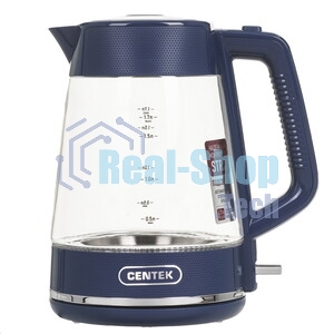 Чайник Centek CT-1014 2200 Вт, 1.7 л, синий