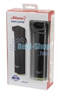 Машинка для стрижки Atlanta ATH-6915 черный аккумуляторная