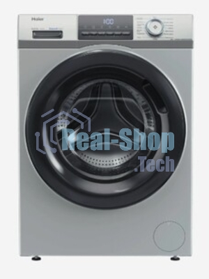 Стиральная машина Haier HW80-BP12929SE серебристый, загрузка фронтальная 8 кг, 1200 об/мин, класс A+++