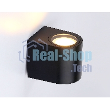 Светильник Ambrella light ST3722 BK черный IP65 GU10 max 35W 80*72*95