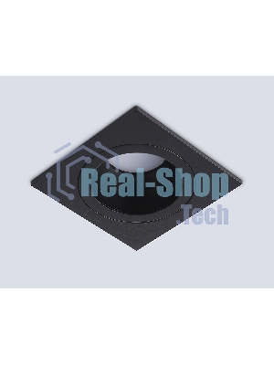 Встраиваемый точечный светильник Ambrella light TN102828 BK/BK черный/черный GU5.3 92*92*50