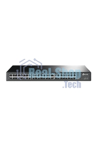 Сетевой коммутатор TP-Link SMB TL-SG1048 Коммутатор 48-port Gigabit Switch, 1U 19-inch rack-mountable steel case