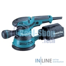 Эксцентриковая шлифовальная машина Makita BO5041 ЭШМ,300Вт,ф125мм,4000-12000об\м,ампл-2.8мм,1.4кг,кор,п\сборник,доп.рукоятка