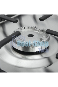 Газовая варочная панель Maunfeld EGHS.32.3ES/G, нержавеющая сталь