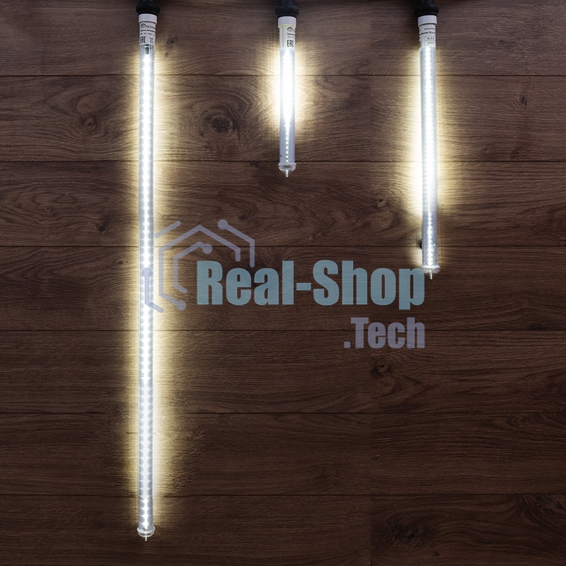 Сосулька светодидная Neon-night 100 см, 230 В, e27, двухсторонняя, 60х2 диодов, цвет диодов белый