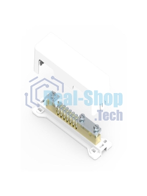 Шина уравнивания потенциалов 10х4-25кв.мм 1х50кв.мм 1х4х30мм с пласт. опорой ДКС NE1001