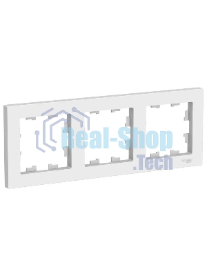Рамка 3-м AtlasDesign универс. бел. SchE ATN000103
