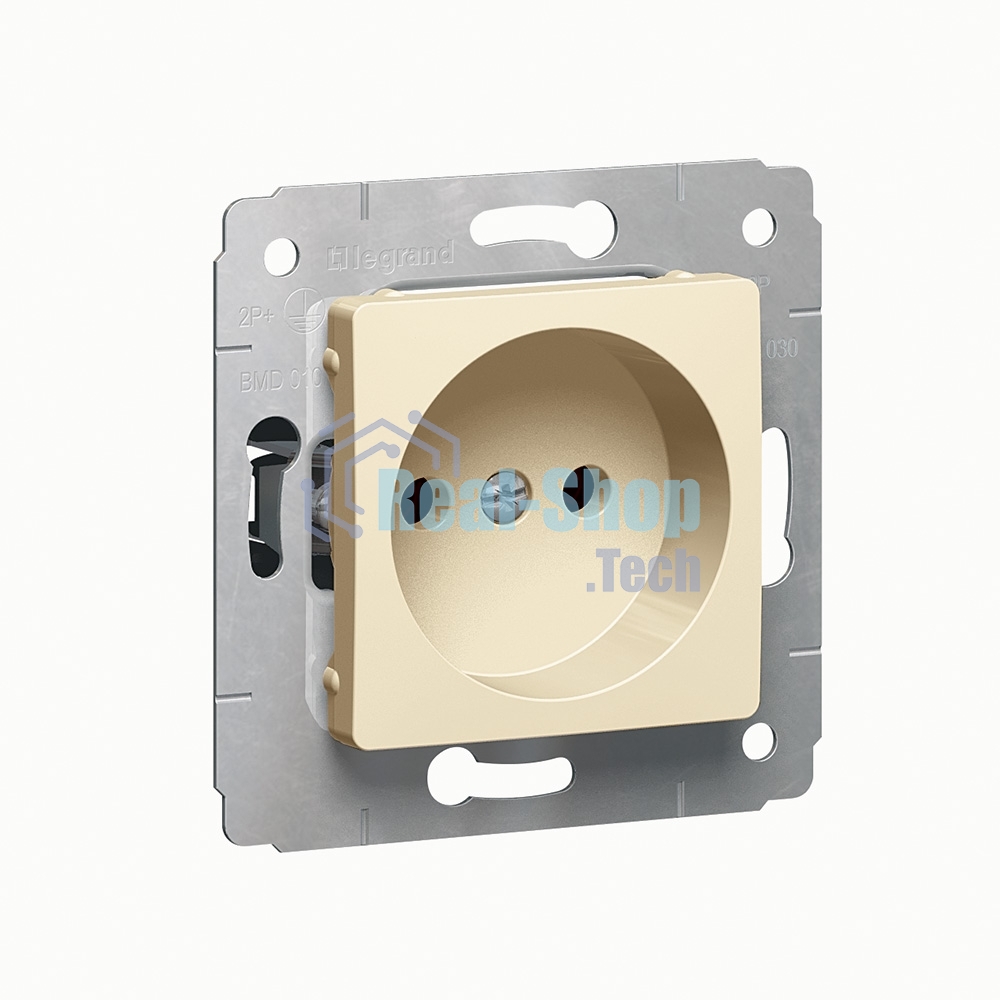 Механизм розетки LEGRAND 61748 1-м CARIVA сл. кость leg 773716