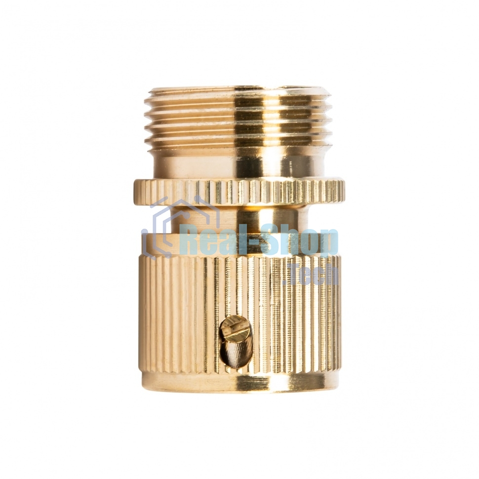 Соединитель латунный быстросъемный Palisad внешняя резьба 3/4