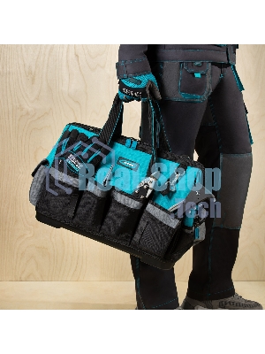 Сумка Gross 90273 для инструмента handwerker 42 кармана пластик. дно наплечный ремень 475 х 260 х