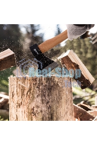 Топор Sparta 600 г в сборе кованый деревянное топорище