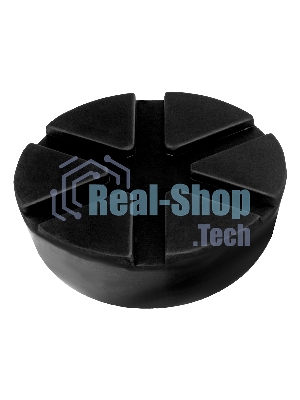 Опора резиновая Matrix для подкатного домкрата универсальная d=89 мм d=60 мм h=35 мм