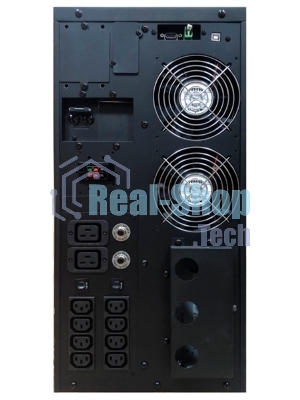 Источник бесперебойного питания Powercom MACAN, On-Line, 6000VA/6000W, Tower, IEC, LCD, Serial+USB, SmartSlot, подкл. доп. батарей