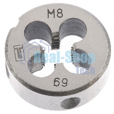 Плашка Сибртех М8 х 1,25 мм
