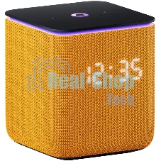 Умная колонка Яндекс Станция Миди, 24Вт, с экраном, 2 динамика, Wi-Fi, BT5.0, Zigbee, Алиса, оранжевый