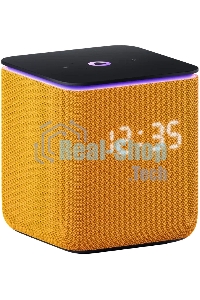 Умная колонка Яндекс Станция Миди, ZigBee, 24Вт, с голосовым ассистентом Алиса на YaGPT, оранжевый