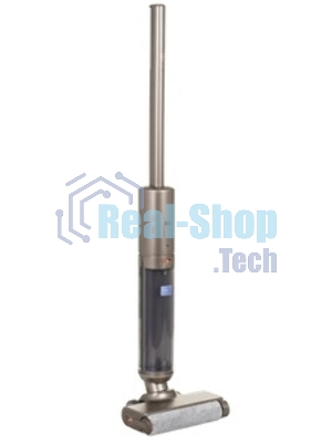 Пылесос вертикальный BQ VCA1003W бронзовый/черный, питание от аккумулятора, 14 Вт, уборка влажная/сухая, пылесборник 0.36 л, бак для жидкости 0.4 л, работа от АКБ max 30 мин