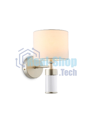 Настенный светильник Ambrella light LH71305 CGD/WH золото/белый E14 max 40W 220*150*260