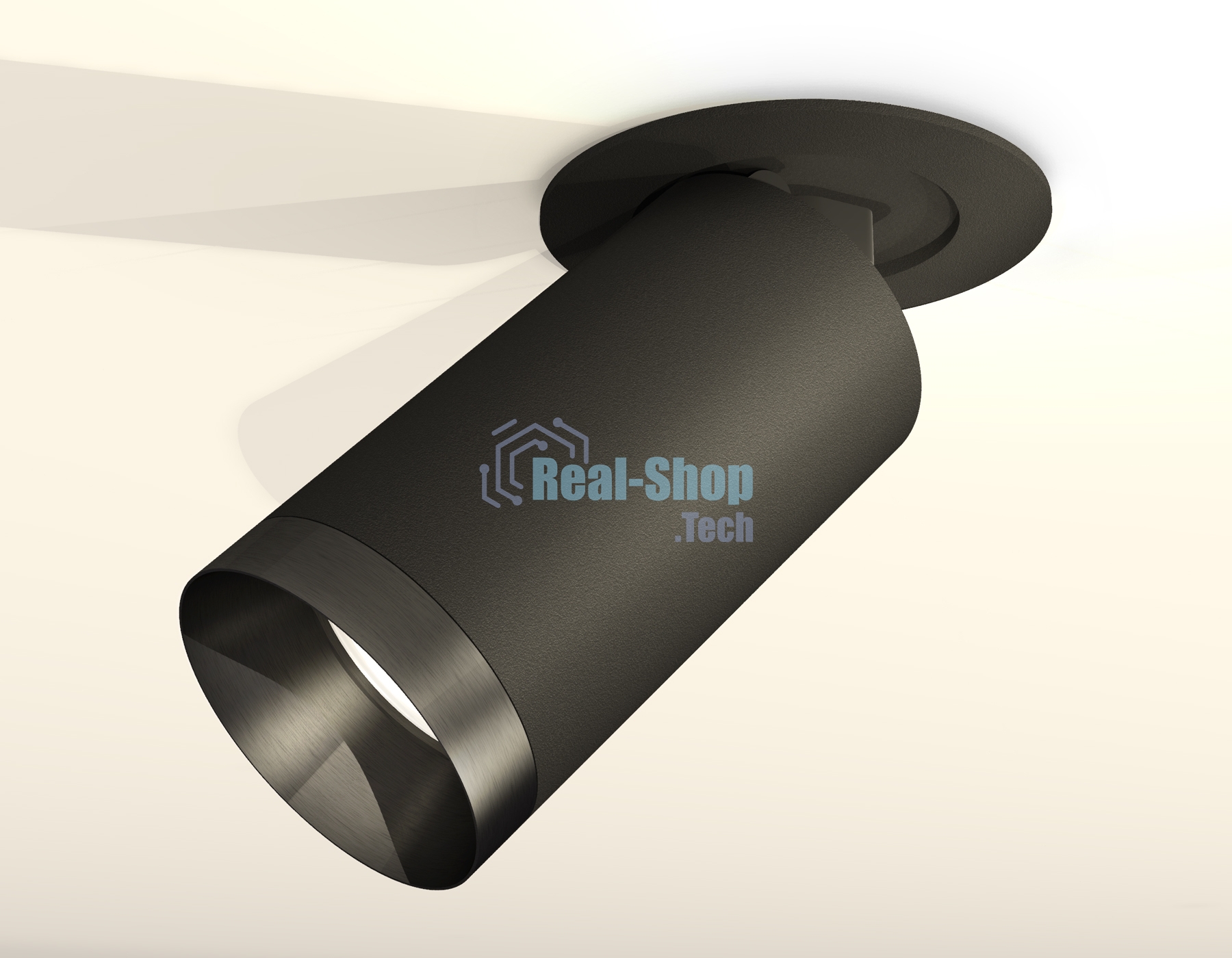 Светильник Ambrella Light XM6323201 SBK/PBK черный песок/черный полированный MR16 GU5.3 (A2242, C6323, N6131)