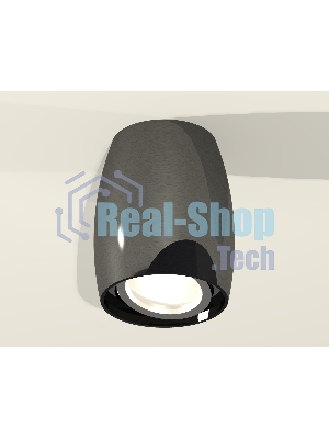 Светильник Ambrella Light XS1123001 DCH/PSL черный хром/серебро полированное MR16 GU5.3 (C1123, N7003)