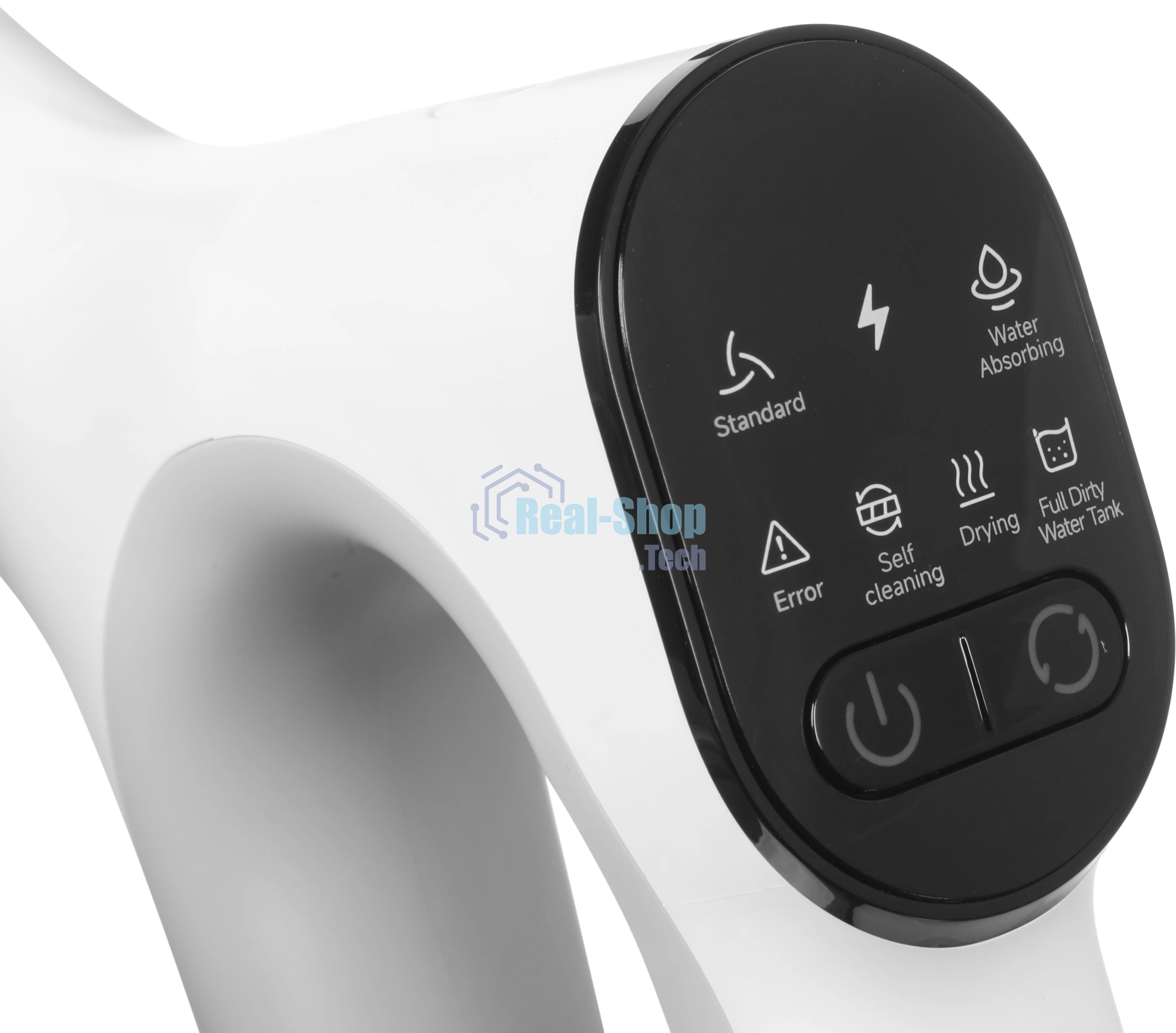 Пылесос вертикальный моющий Xiaomi Truclean W30 Pro Wet Dry Vacuum EU белый, питание от аккумулятора, 200 Вт, уборка сухая/влажная, пылесборник 0.7 л