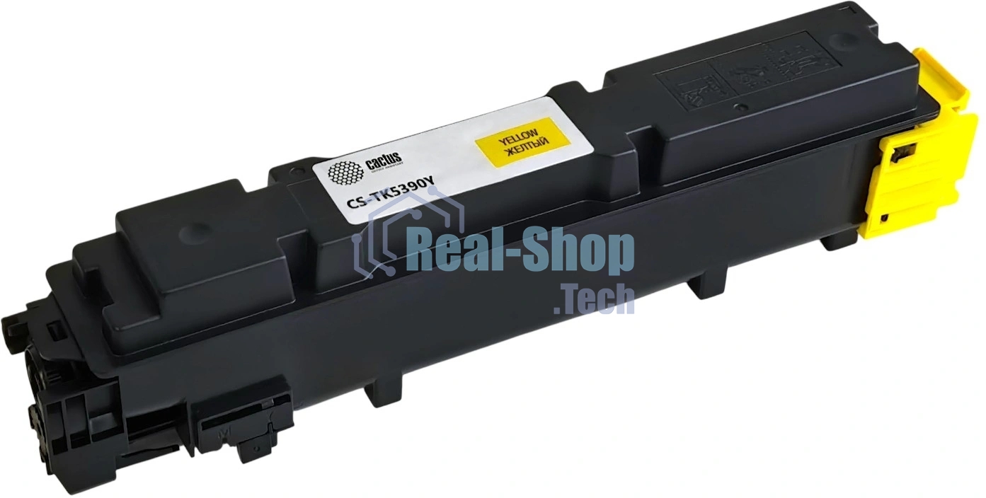 Картридж лазерный Cactus CS-TK5390Y желтый (13000 стр.) для Kyocera ECOSYS PA4500cx с чипом