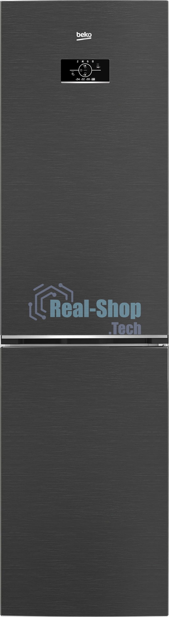 Холодильник Beko B3R0CNK332HXBR черный сапфир двухкамерный 200/100л морозилка снизу, No Frost