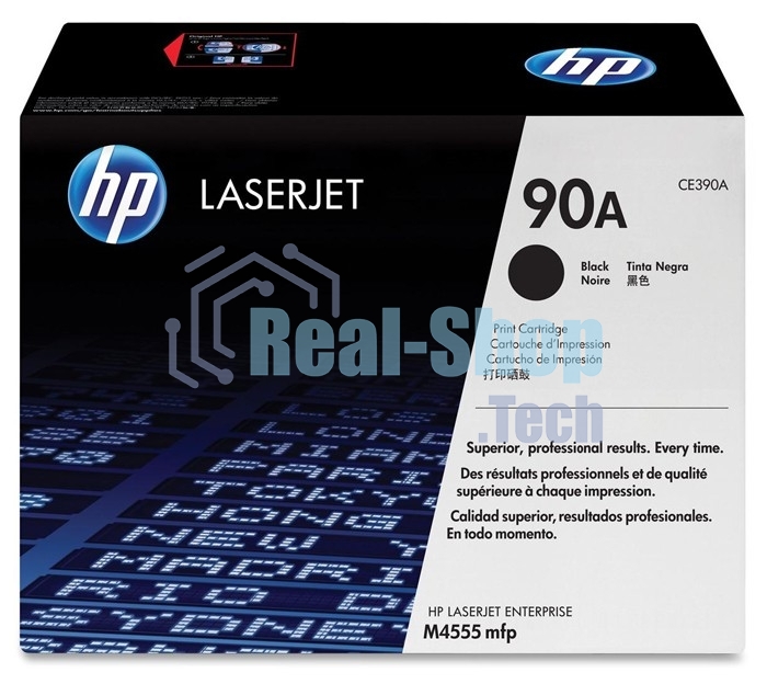 Картридж лазерный HP CE390A черный LJ M4555MFP/LJ 601n (10000 стр.)